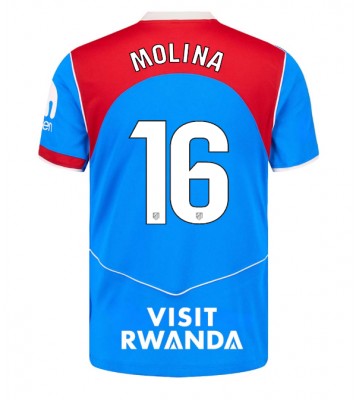 Atletico Madrid Nahuel Molina #16 Tredjetrøje 2025-26 Kortærmet